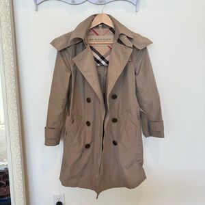 Burberry beige trench coat